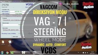 Vagcom Lecture 7  Steering Wheel Mode  Direksiyon Modu  Dynamic Comfort  VCDS [upl. by Doug715]