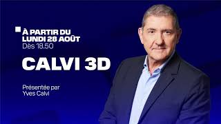 BFMTV  Bandepromo • Calvi 3D  Yves Calvi • saison 20232024 [upl. by Eikcaj]