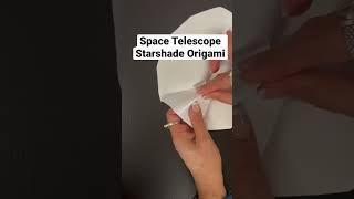 Space Telescope Starshade Origami nasa space [upl. by Delcine782]