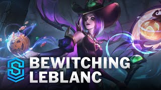 Bewitching LeBlanc Skin Spotlight  League of Legends [upl. by Akihsal360]