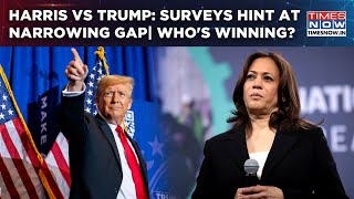 Trump Vs Harris Major PrePoll Surveys Predict A Close Fight  Who Is Leading In US Elections [upl. by Meadow]