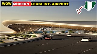 WOW CONSTRUCTION OF THE N71B LEKKI EPE INTERNATIONAL AIRPORT HAS COMMENCED [upl. by Stefanac]