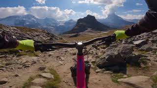 Zermatt MTB  Gornergrat to Riffelberg Full Run  Norco Shore [upl. by Ibba]