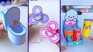 Paper craftEasy craft ideas miniature craft  how to make DIYschool projectTonni art and craft [upl. by Korns]