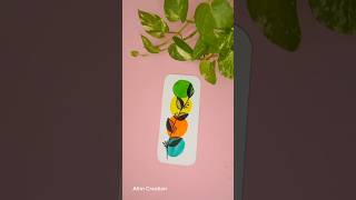 Easy Bookmark Art 🔖 bookmark bohoart shorts bohopainting [upl. by Eetak]