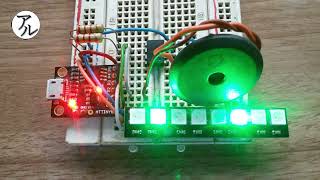 Tono de luces de navidad con ATtiny85 y 24LC256 [upl. by Nimzay671]