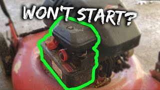 How to clean lawn mower carburetor in under 5 minutes [upl. by Esoj203]