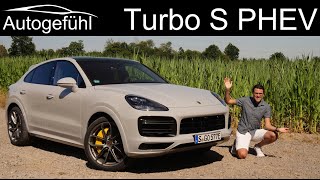 New most powerful Cayenne Turbo S EHybrid Coupé FULL REVIEW PHEV  Autogefühl [upl. by Maressa]