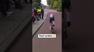 😱Une catastrophe évitée de justesse shorts cycling [upl. by Conroy153]