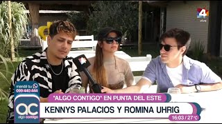 Algo Contigo  Kennys Palacios y Romina Uhrig en Punta del Este [upl. by Nilre]