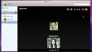 How to make a Skype to Skype video call  Mac [upl. by Aillemac71]