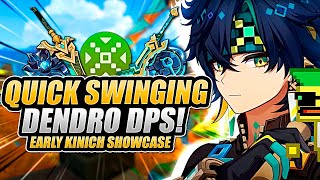 KINICH IS DENDRO SPIDERMAN Early Impressions Guide amp C0 Showcase [upl. by Iroj785]