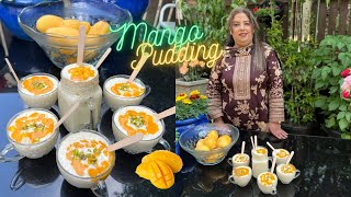 Mango Pudding  Sago Pudding  Summertime Dessert  Reflexion Family Vlogs [upl. by Innob]