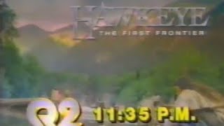 Hawkeye promo 1995 [upl. by Notsa]