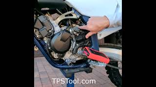 TC 125 TPS Adjustment Short [upl. by Critta]