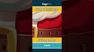 🇬🇧🇩🇰 Father Christmas  Julemanden  learn English  Lad os lære engelsk [upl. by Mac]