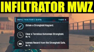 How to quotobtain a stronghold keycardquot amp quotClear a terminus outcomes strongholdquot MWZ  infiltrator [upl. by Attenor]