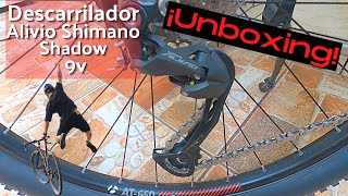 🔧DESCARRILADOR SHIMANO ALIVIO SHADOW 9V UNBOXING😲 [upl. by Lihka]