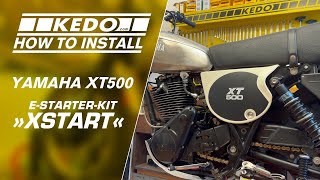 How to install the XT500 EStart Kit [upl. by Ramej]