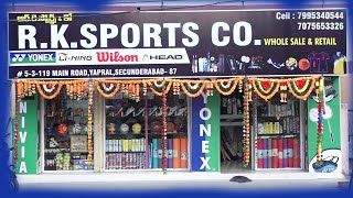 Best Sports Shop in Hyderabad  RK Sports Co  Yapral  7995340544  zoneaddscom [upl. by Posehn]