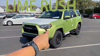 Its here LIME RUSH 2022 Toyota 4Runner [upl. by Gierk]