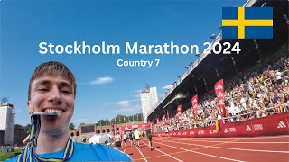 Stockholm Marathon 2024 in Extreme Heat  Global Marathons Episode 7 [upl. by Erdeid]