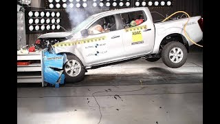 Nissan NP300 Frontier 2019 obtiene 4 estrellas en Latin NCAP [upl. by Charteris513]