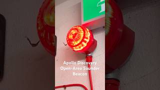 Apollo Fire Alarm  Discovery Open Area Sounder Beacon [upl. by Nihhi455]