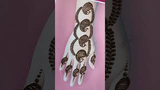 Rangrez pakistani songhennamehndi design 2024easy mehndiytshorts mehndi trending [upl. by Bully]