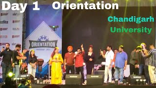 1st Day in Chandigarh University  Orientation program in CU  Chandigarhuniversity [upl. by Notnirt]