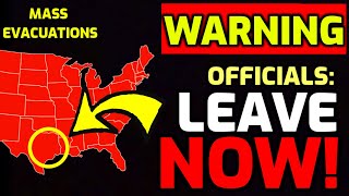 EMERGENCY 🚨 Officials quotLEAVE NOWquot  Mass EVACUATIONS  US Coast Guard DEPLOYED [upl. by Gamber]