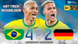 VINGANÃ‡A DO 7 A 1 O DIA QUE O CAMISA 9 DO HEXA VINGA O BRASIL MARCA HATTRICK E GOLEADA NOS ALEMÃƒES [upl. by Hosea906]