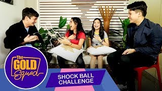 THE GOLD SQUAD TAKES ON THE SHOCK BALL CHALLENGE  The Gold Squad [upl. by Retsbew]