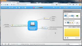 Mindmaps maken met MindMeistercom [upl. by Mercie397]