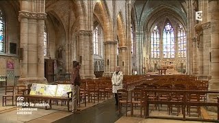 Portrait de Nicole Poiret une fidèle de l’église SaintLoup ChâlonsenChampagne [upl. by Ovida]