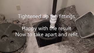 DIY Sewage Ejector Pump Install [upl. by Naghem]