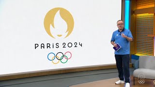 Encerramento do Bom Dia Brasil e início das Olimpíadas na TV Globo  Handebol F Espanha X Brasil [upl. by Elaynad]