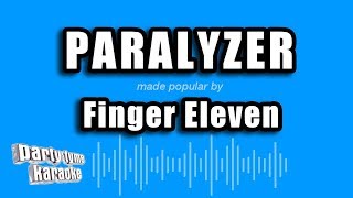 Finger Eleven  Paralyzer Karaoke Version [upl. by Chrotoem]