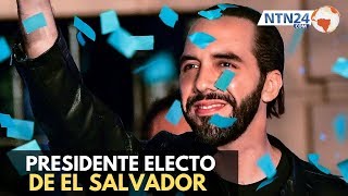 Nayib Bukele nuevo presidente electo de El Salvador [upl. by Anert]