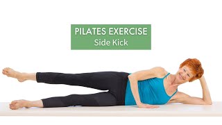 Pilates Exercise Side Kick  Pilates Anytime [upl. by Ellery6]