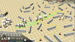 RTS A Pathfinding with squads [upl. by Sedberry]