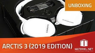 Steelseries Arctis 3 2019 Edition  Unboxing Casque gamer 2019 [upl. by Euqinad166]