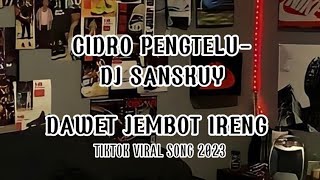 DAWET JEMBOT IRENG TIKTOK VIRAL CIDRO PENGTELU DJ SANSKUY [upl. by Demaggio]