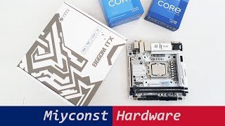 🇬🇧 Huananzhi B660MITX LGA 1700 – motherboard review with i712700k and i513400 [upl. by Chester201]