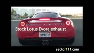 Lotus Evora Larini Sport Exhaust [upl. by Rellim493]