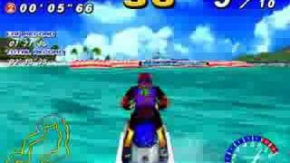 Model 2 Emulator Wave Runner Gameplay Intermediate [upl. by Marie-Ann]