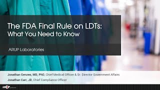 The FDA’s Final Rule on LDTs What You Need To Know [upl. by Beale167]