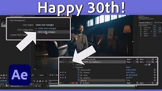 Whats New In After Effects  Happy 30th Birthday aftereffects   Adobe Video [upl. by Perr]