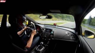 Opel Astra OPC 20T 280KM Nurburgring [upl. by Eldnek]