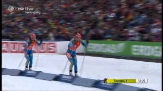 Oberhof Women 10 km Pursuit 612013 [upl. by Weil]